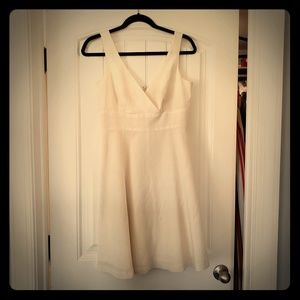 Summer Cream Linen Dress